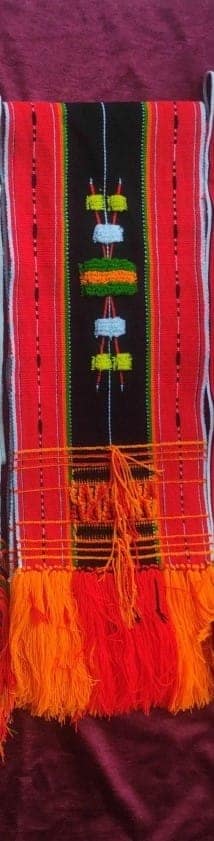 Rongmei/Kabui Traditional Muffler 1 Peice (small Size) view 2