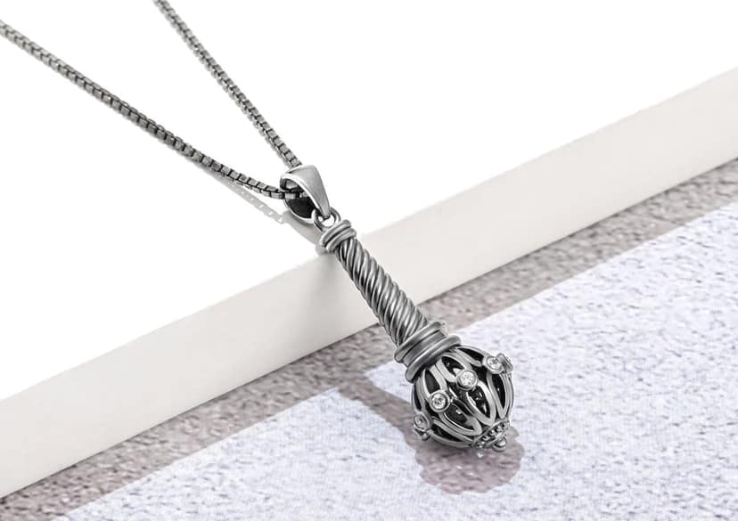 Lord Hanuman Gada Pendant view 10