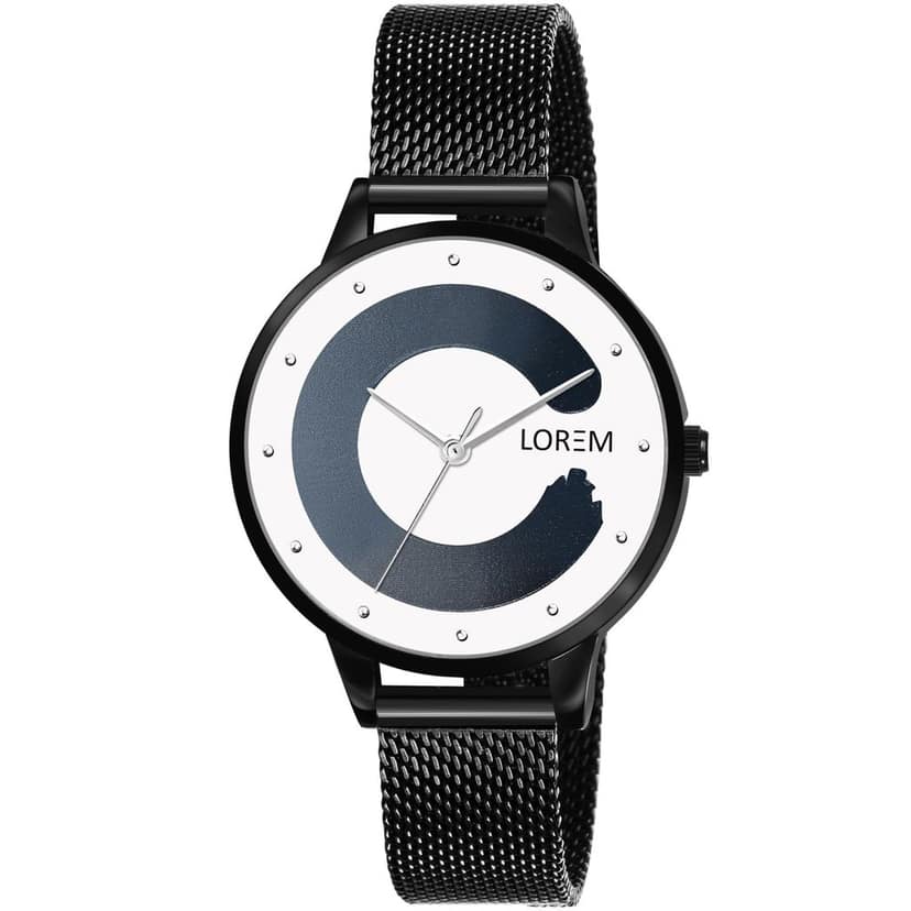 LOREM New Stylish Dial Analog Watch for Women-UF