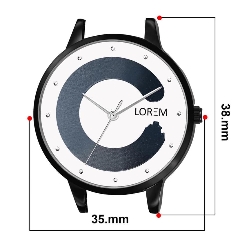 LOREM New Stylish Dial Analog Watch for Women-UF view 5