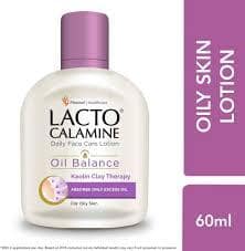 Lacto Calamine Oil Balance Kaolin Clay Therapy Daily Face Care Lotion For Oily Skin 60Ml