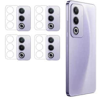 ISAAK Back Camera Lens Protector compatible for OPPO A3 Pro (Pack of 4)