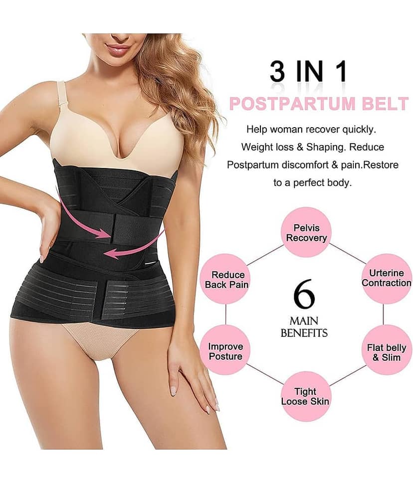 JUSTIFIT Modern Series Abdominal Support Free Size view 2