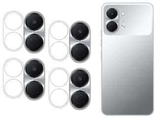 ISAAK Back Camera Lens Protector compatible for Tecno Spark GO 3 (Pack of 4)