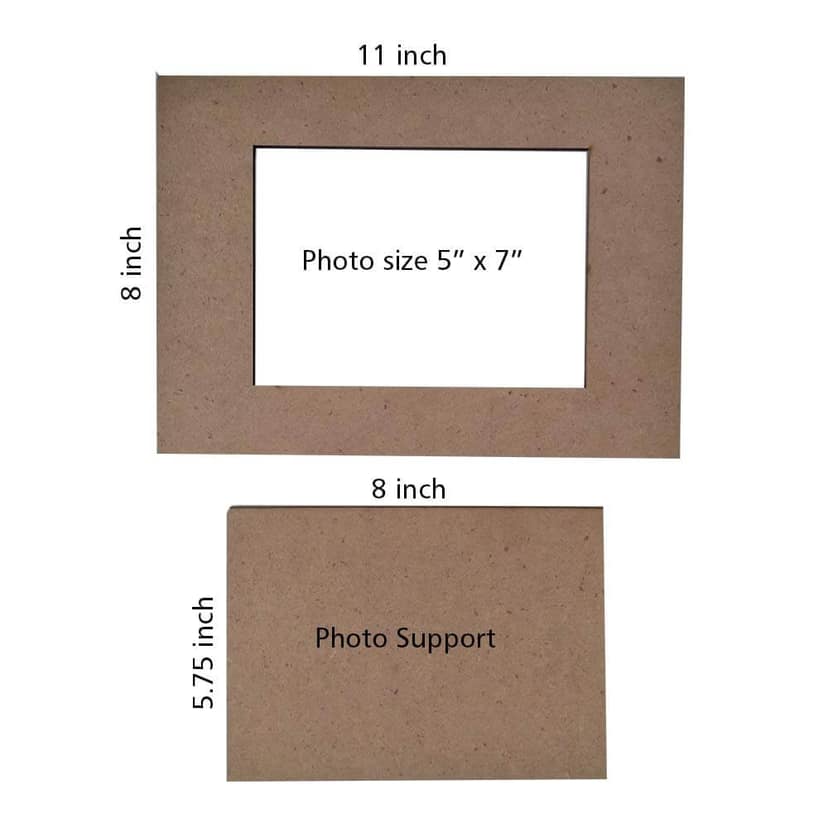 Resin Art on MDF Frame DIY Kit by Penkraft view 2