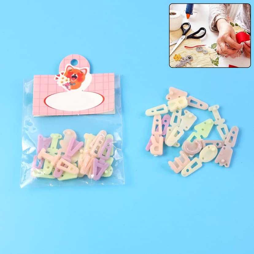 Alphabet Letter Beads – Durable DIY Craft & Jewelry Kit view 2