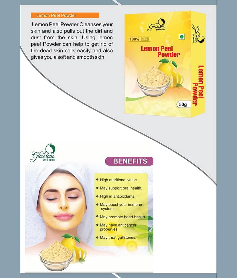 glowious - Skin Toning Face Pack for Normal Skin ( Pack of 6 ) view 2