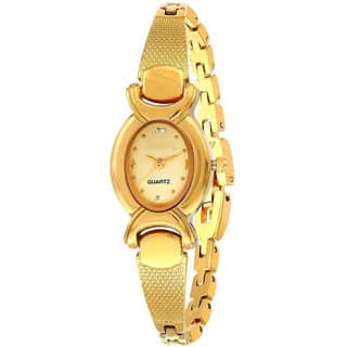 HRV women gold stil watch.