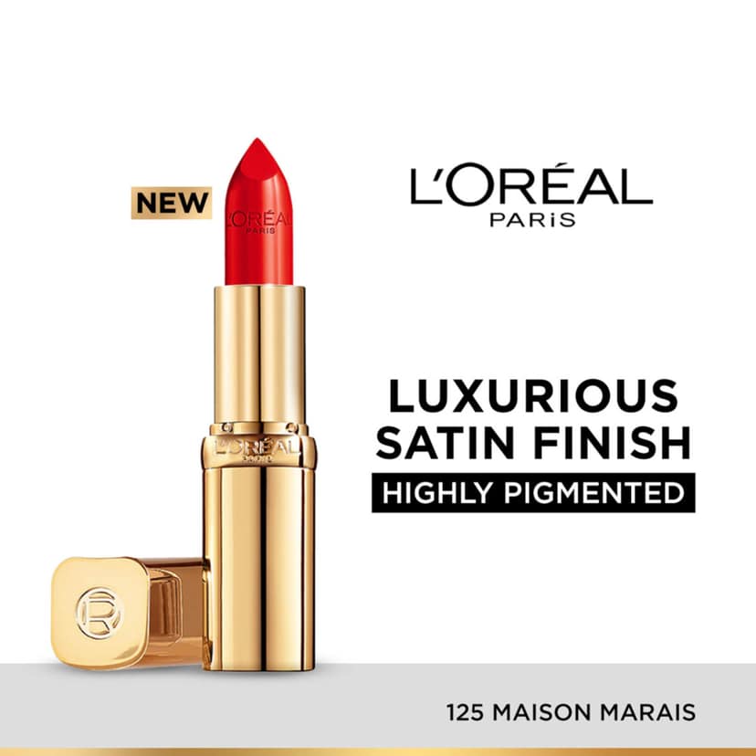 L'Oral Paris Color Riche Satin Lipstick, 125 Maison Marais L'Oral Paris Color Riche Satin Lipstick, 125 Maison Marais - 125 Maison Marais / 4.3 g (Pack of 1) view 2