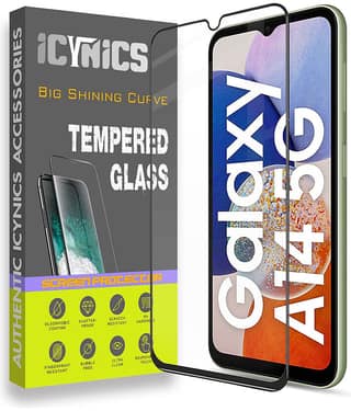 Icynics Tempered Glass Compatible For Samsung Galaxy A14 5G ( Pack of 1 )