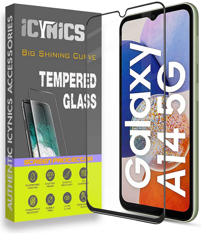 Icynics Tempered Glass Compatible For Samsung Galaxy A14 5G ( Pack of 1 )