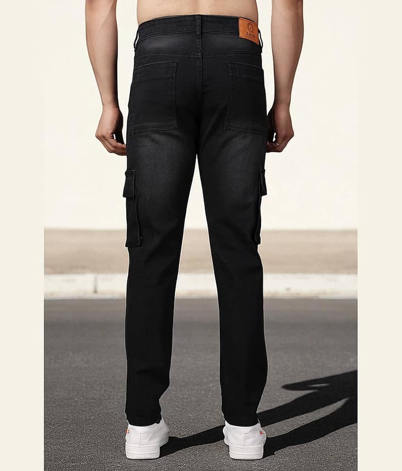 ZAYSH Men's Jeans - Black ( Pack of 1 ) view 2
