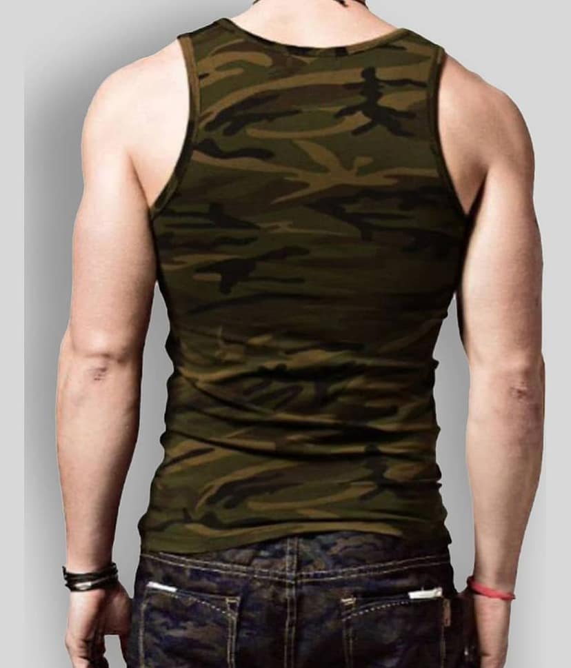 Veirdo Pack of 1 Cotton Regular Fit Men's T-Shirt ( Multicolor ) view 2