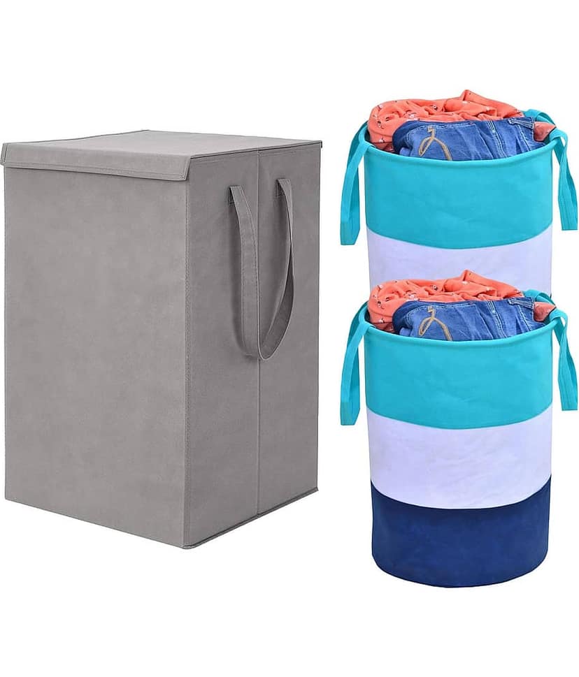 SH NASIMA Blue Laundry Bag