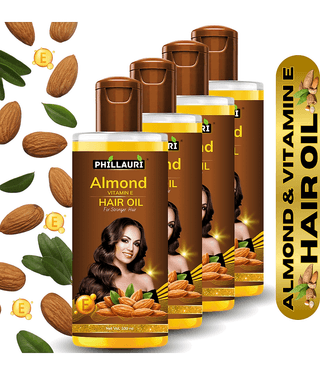 Phillauri Hair Growth Almond Oil 400 ml ( Pack of 4 )
