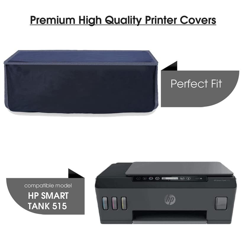 Palap Super Premium Dust Proof Printer Cover for HP Smart Tank 515 (Black, 49.7 x 42.3 x 20.8 cm) view 2