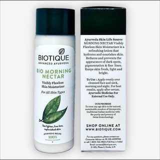 BIOTIQUE BIO MORNING NECTOR Skin Moisturizer (120 ml)