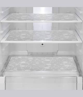 Revexo Set of 3 PVC White Fridge Mats