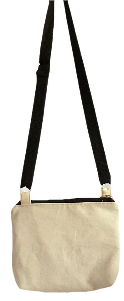 Ethnic Mobile Sling Bag with Decorative Lace – Mini Crossbody Bag view 2