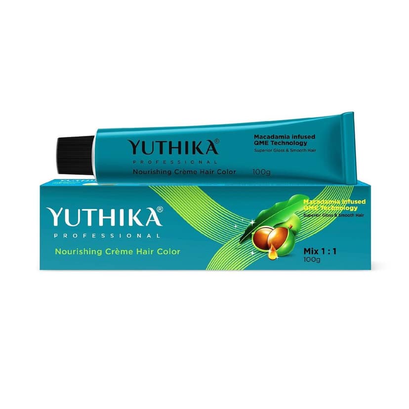 Yuthika Professional Creme Hair Color 7.0 Blonde 100gm, Permanent Hair Colour, Professional Salon Hair Colour