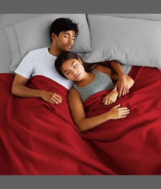 UrbanArts Fleece Solid Single Bed Blanket ( 228 cm x 152 cm ) - Maroon ( Pack of 2 )