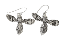Handcrafted Spiral Brass Earrings - Elegant Silver-Plated Design, Allergy-Free, Unique Gift for Her
