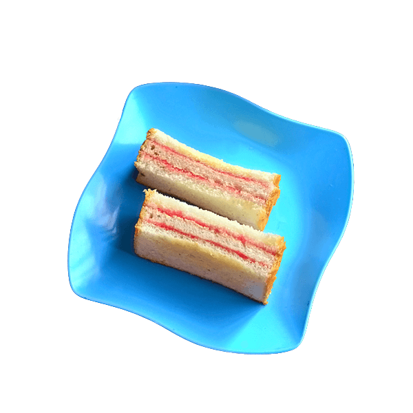 Bread Butter Cheese Jam Brown