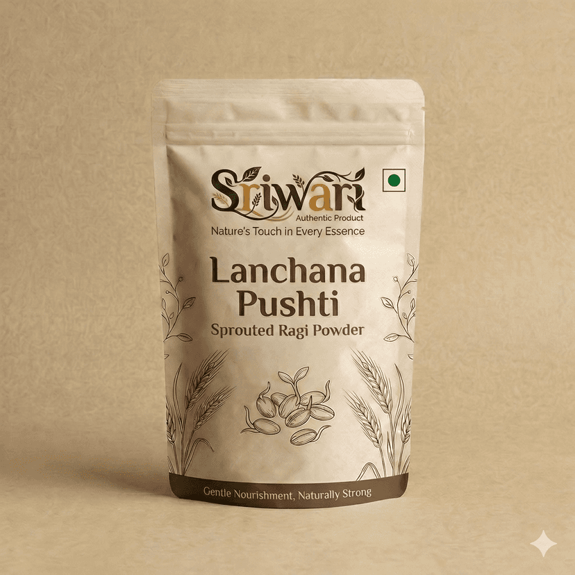 Lanchana Pushti – Sprouted Ragi (Finger Millet) Powder