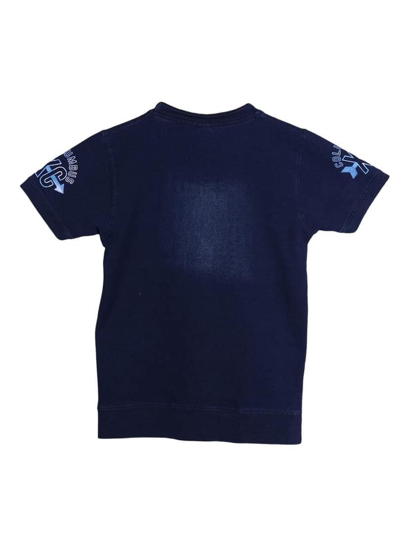 Albion Kids Apparel Adams Apple Denem T-Shirt view 2