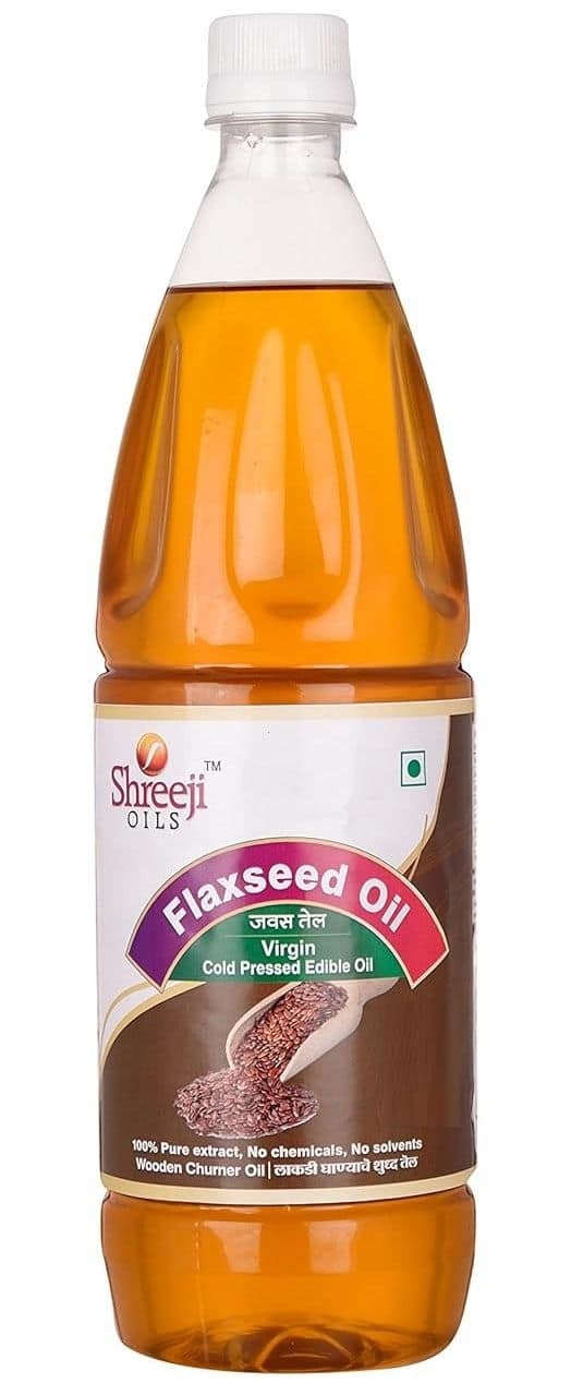 Shreeji Oils Flaxseed Virgin Cold Pressed Edible Oil, 5 L view 2