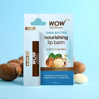 Wow Skin Science Shea Butter Nourishing Lip Balm with Ceramides SPF 30 - 4g
