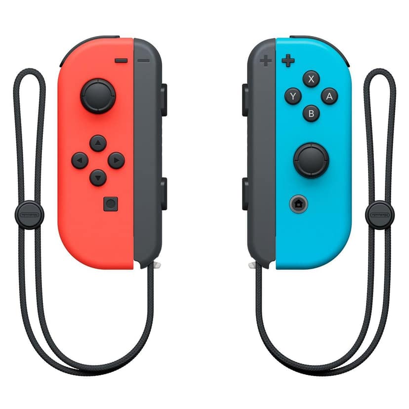 Nintendo Switch Neon Red/ Neon Blue Joy-Con (L-R) view 2