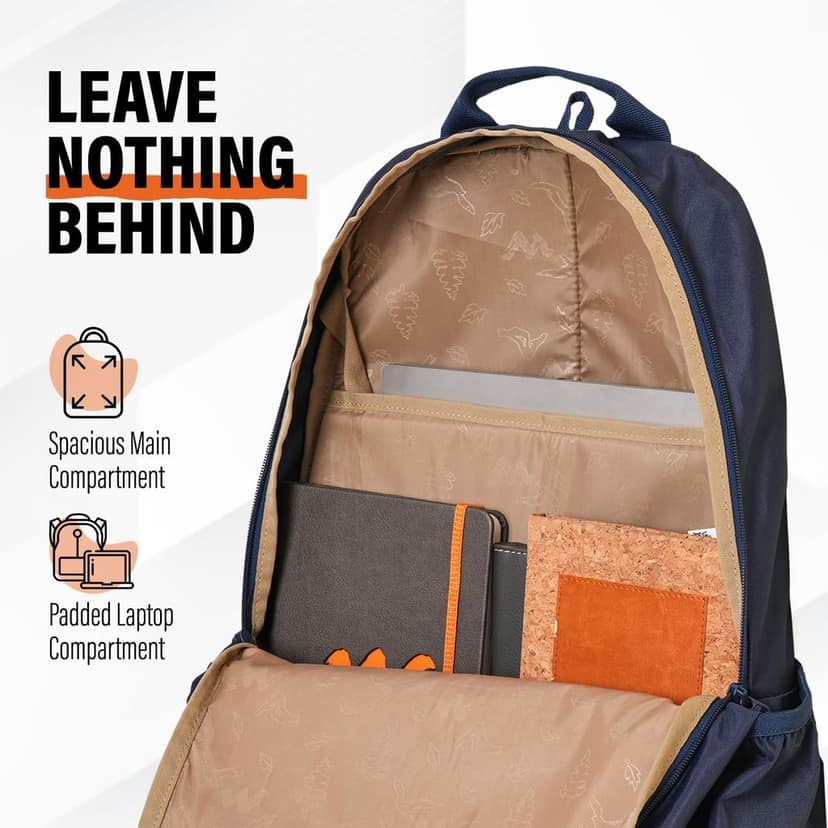 Polyester Backpack for Men & Women – Expedition LPBP 45 Laptop Backpack | Unisex Durable Lightweight & Stylish – Perfect for Daily Use School Travel view 3