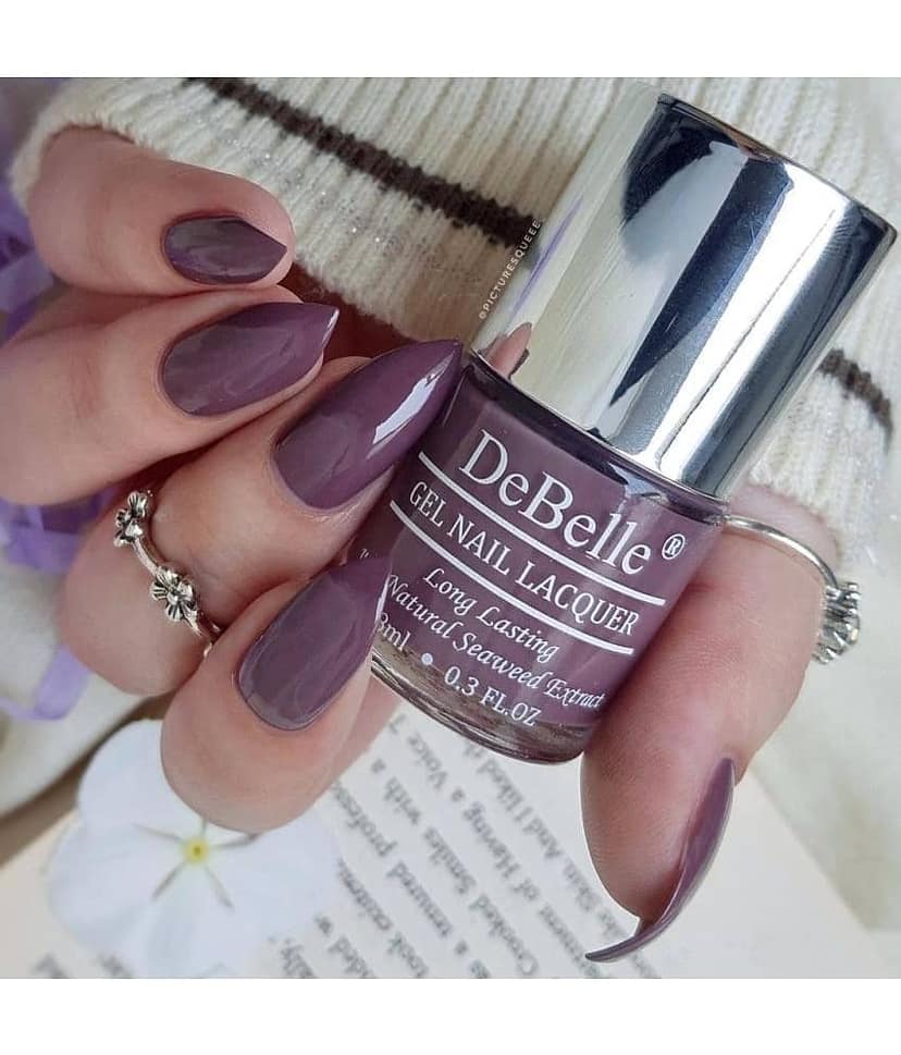 DeBelle Pretty Petunia Glossy Nail Polish 8 ( Pack of 1 ) view 2