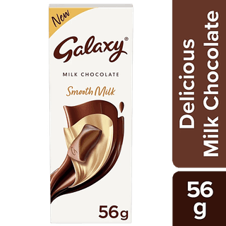 Galaxy Silky Smooth Milk Chocolate Bar, 56 G