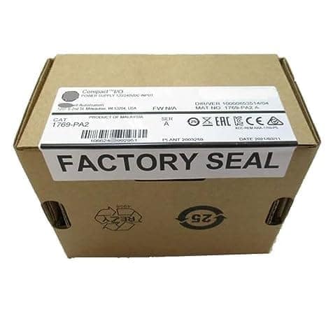 Factory Sealed in Box New Allen Bradley1769-pa2 1769 Compact Logix Power Supply Module
