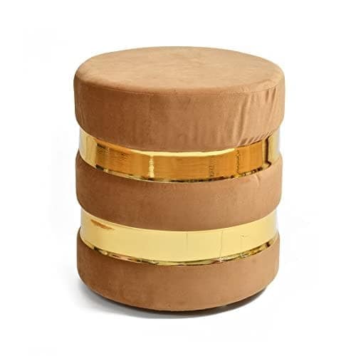 ShadowKart Ottoman Pouffes Stool for Living Room | Footrest Seat Pouf Puffy Foam Stool | Foot Stool Home Decoration view 2