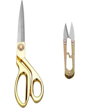 Tailor Scissors Sewing Scissors Dressmaker's Shears for Needlework DIY Craft Sewing Tools