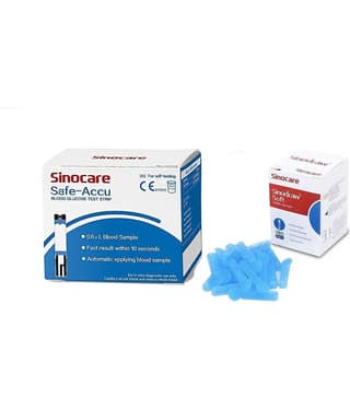 Sinocare Safe Accu 50'S(Strips Only)