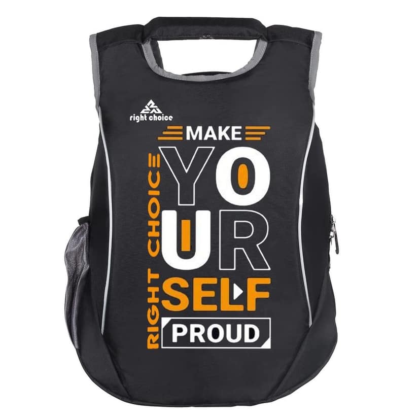 RIGHT CHOICE Small 20 L Backpack daily use unisex college bags sports typography religion backpacks view 10