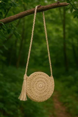 Jute Bag [21X3X25cm]
