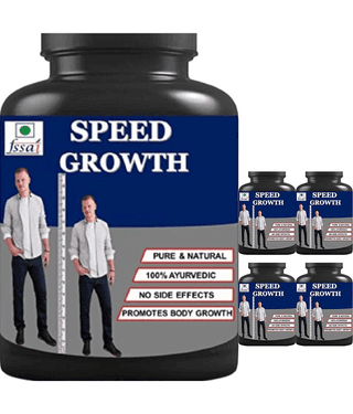 Hindustan Ayurveda speed growth vanilla flavor 0.5 kg Powder Pack of 5