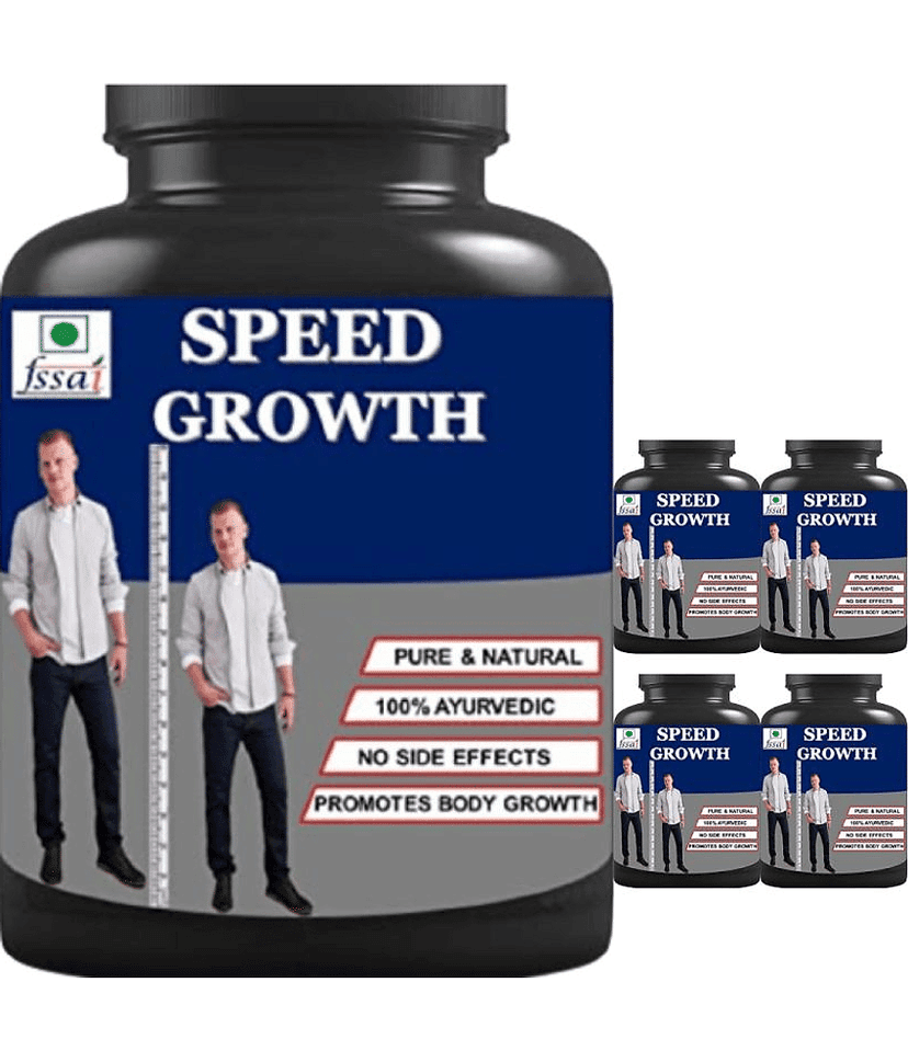 Hindustan Ayurveda speed growth vanilla flavor 0.5 kg Powder Pack of 5