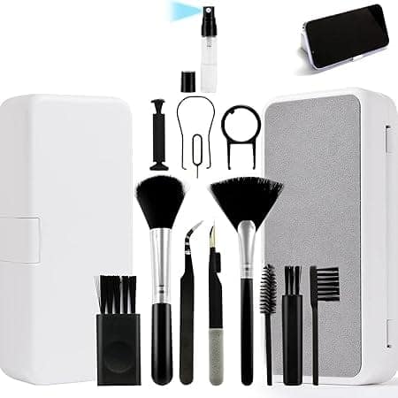 18-in-1 Multi-functional Electronic Cleaning Kit for Headphones, Keyboards, Phones & Cameras