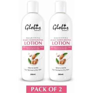 Globus Remedies Daily Moisturising Body Lotion 200 ml, Set of 2