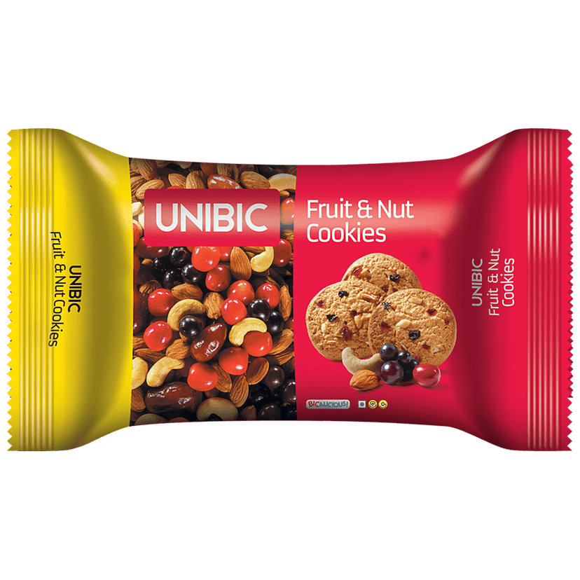 Unibic Fruit & Nut Cookies, 37.5 G (Pack Of 12) view 2