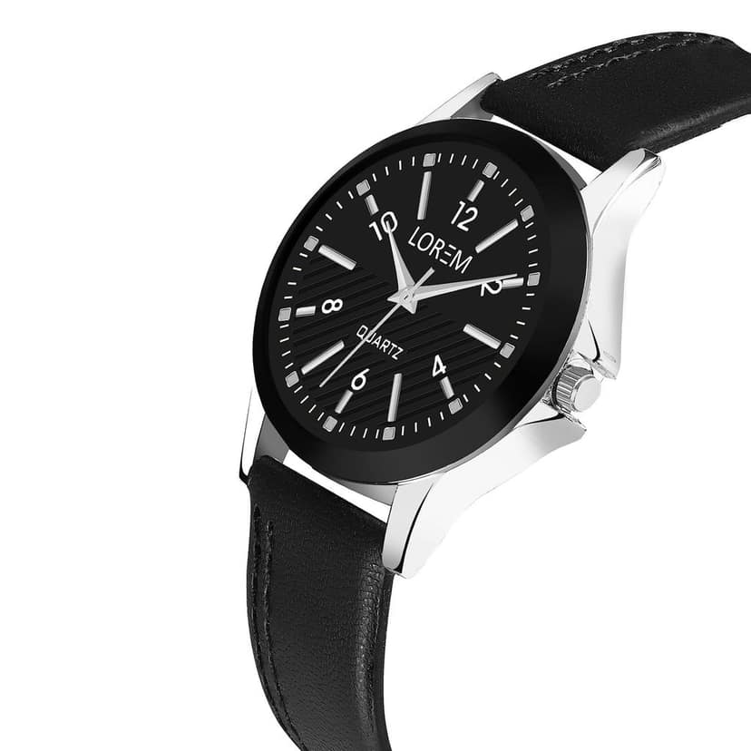 LOREM Classic Style Dial Analog Watch for Women-UF view 3