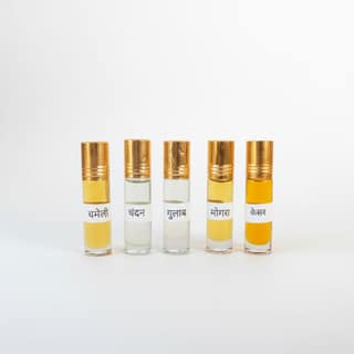 Ittar combo 6ml each pack of 5 homemade ittar