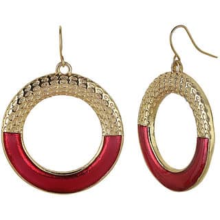 Round Ring Baali Earrings for Girls Daily Use Brass Material Earrings for Women's Fashion Jewellery for Party view 2