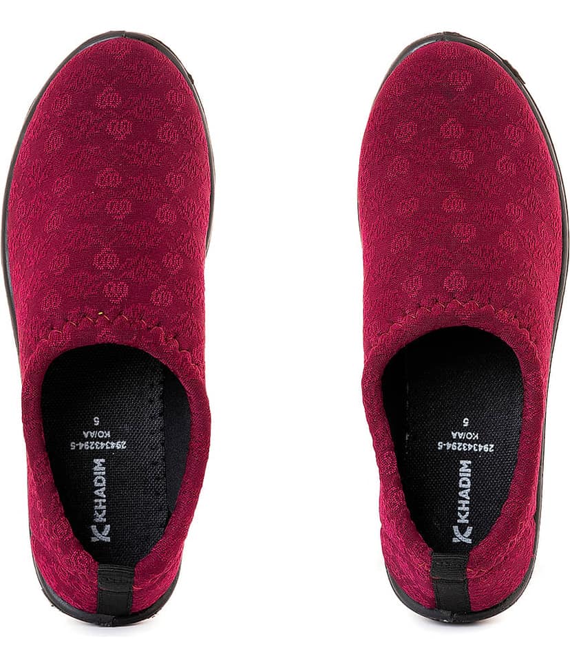 Khadim's - Red Women's Slip On view 2